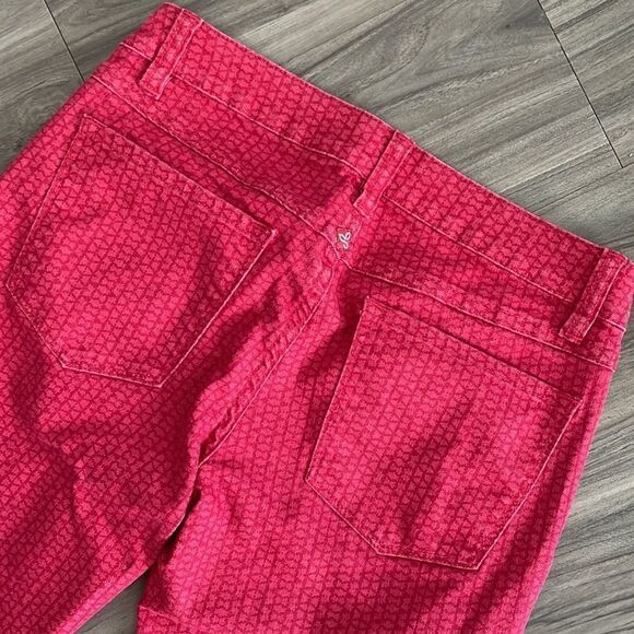 Prana•Kara•Organic Cotton•Red•size 0/25• like new (B-1534) - Picture 8 of 12